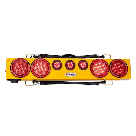 Towmate 36in HEAVY-DUTY WIRELESS, RECHARGEABLE, LED LIGHT BAR W/7-PIN RV TM36-7RV